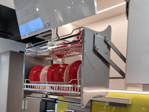 rổ chén đĩa hafele lento hiện đại sang trọng