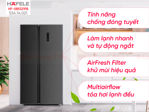 Tủ lạnh Hafele HF-SB5321FB (534.14.021)