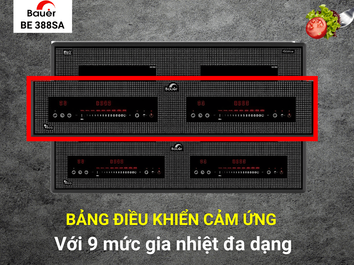 Bếp từ Bauer BE 388SA