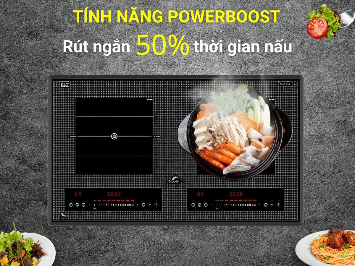 Bếp từ Bauer BE 388SA