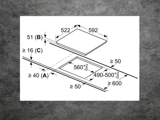 bếp từ bosch puj631bb5e (2) Bếp từ Bosch PUJ631BB5E