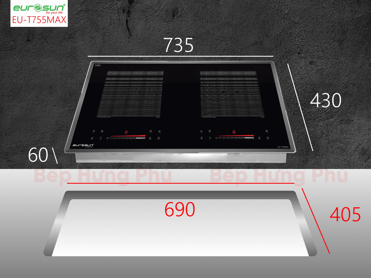 Bếp từ Eurosun EU-T755Max