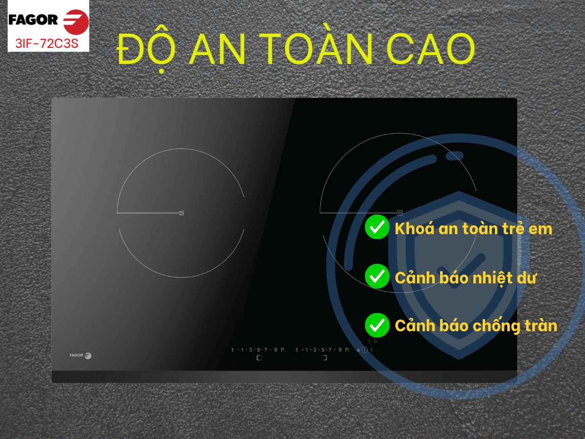 Bếp từ Fagor 3IF-72C3S