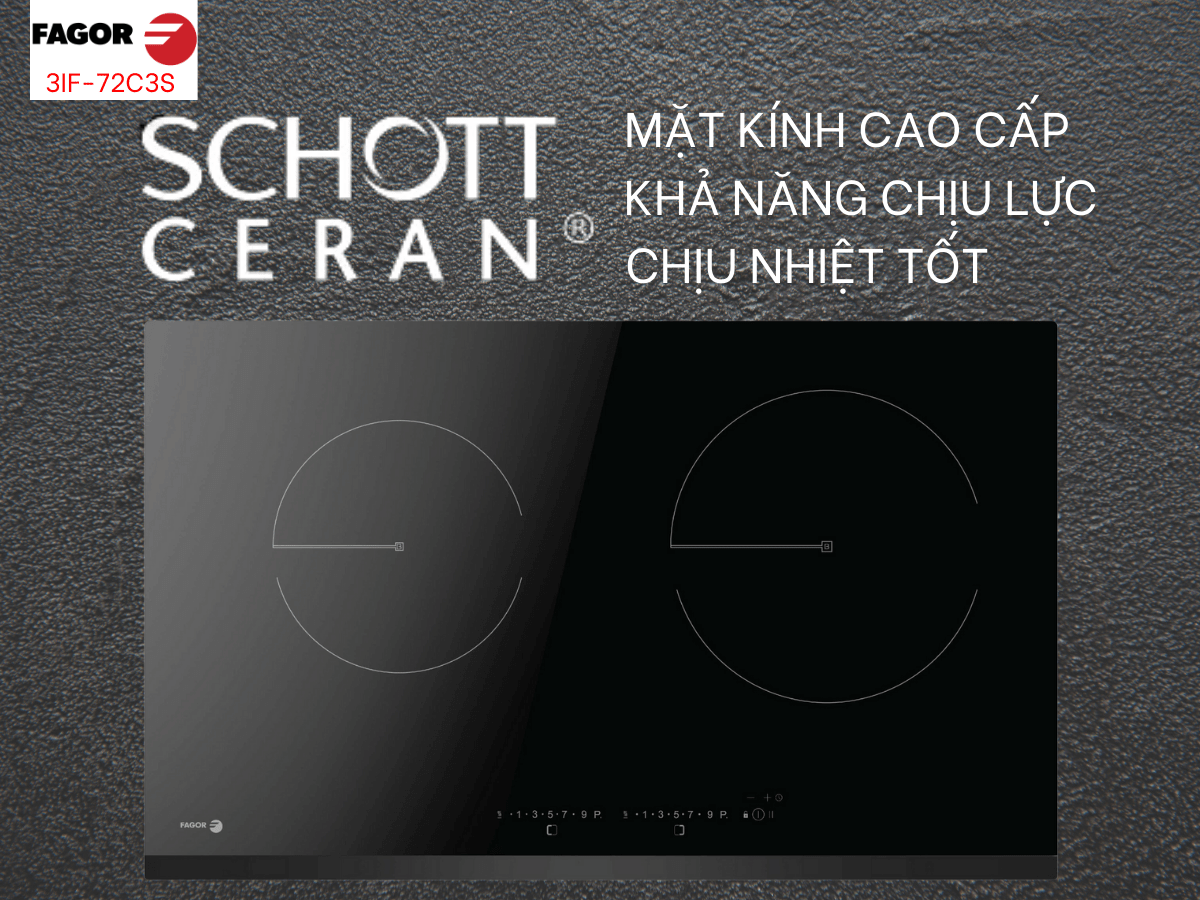 Bếp từ Fagor 3IF-72C3S