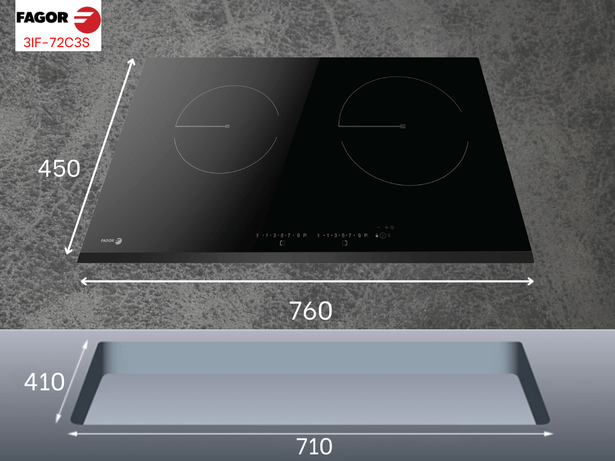 Bếp từ Fagor 3IF-72C3S