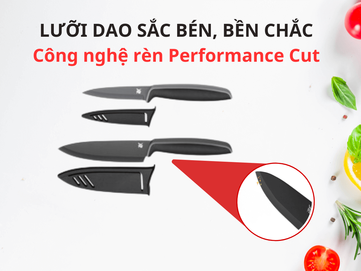 Bộ dao thái WMF Touch 2 chiếc