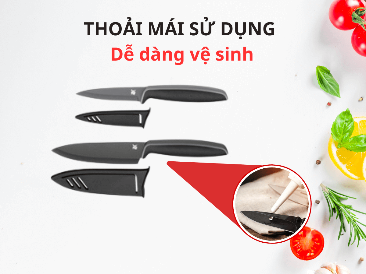 Bộ dao thái WMF Touch 2 chiếc