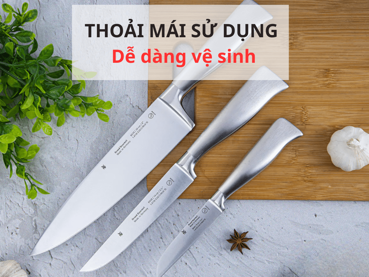 Bộ dao WMF Grand Gourmet 3 chiếc