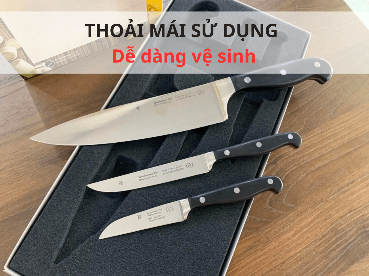 Bộ dao WMF Spitzenklasse Plus 3 chiếc
