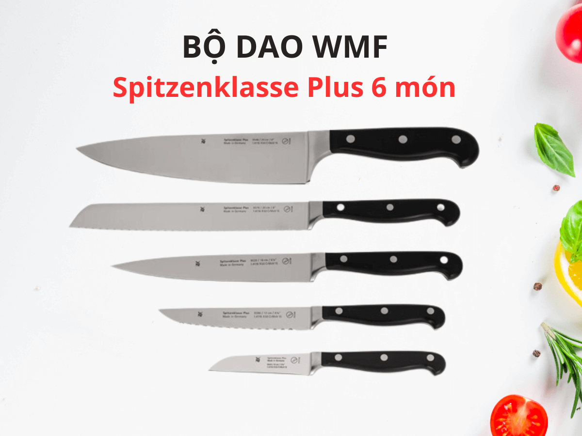 Bộ dao WMF Spitzenklasse Plus 6 món