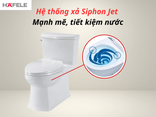 Bồn cầu một khối Hafele Victoria (588.79.403)