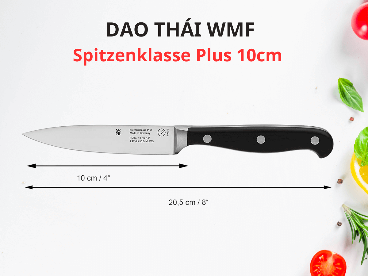 Dao thái WMF Spitzenklasse Plus 10cm