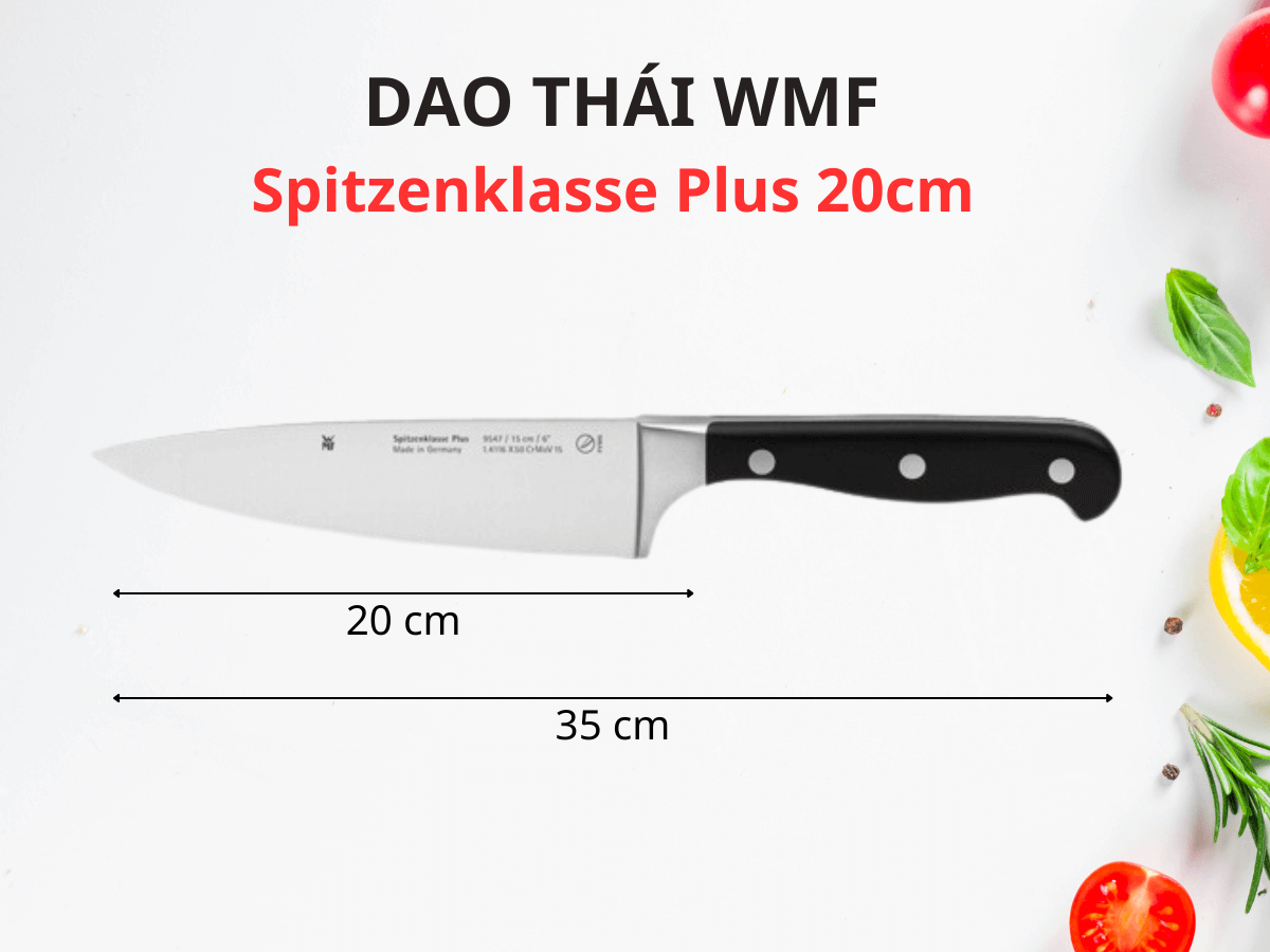 Dao thái WMF Spitzenklasse Plus 20cm