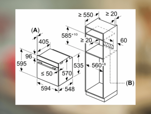Lò nướng Bosch HBA5360B0K