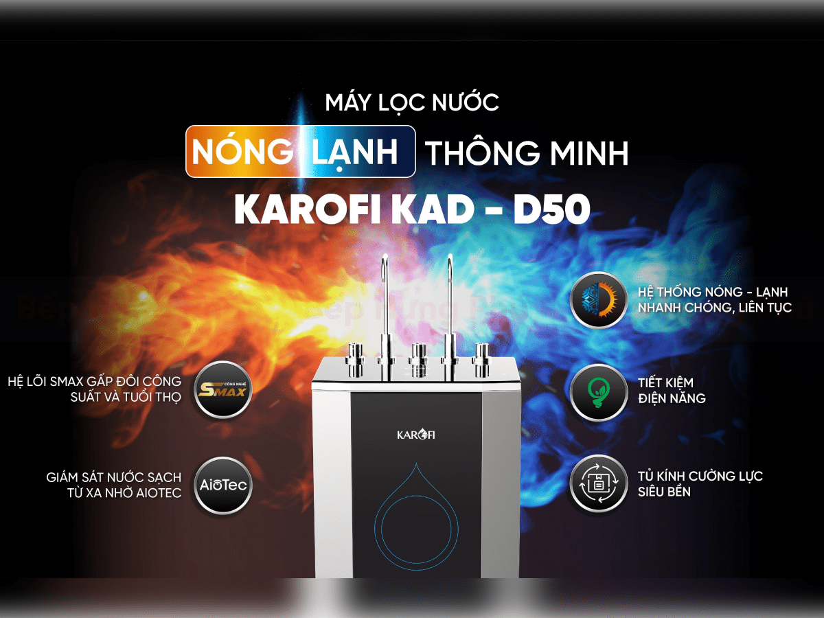 Máy lọc nước Karofi KAD-D50
