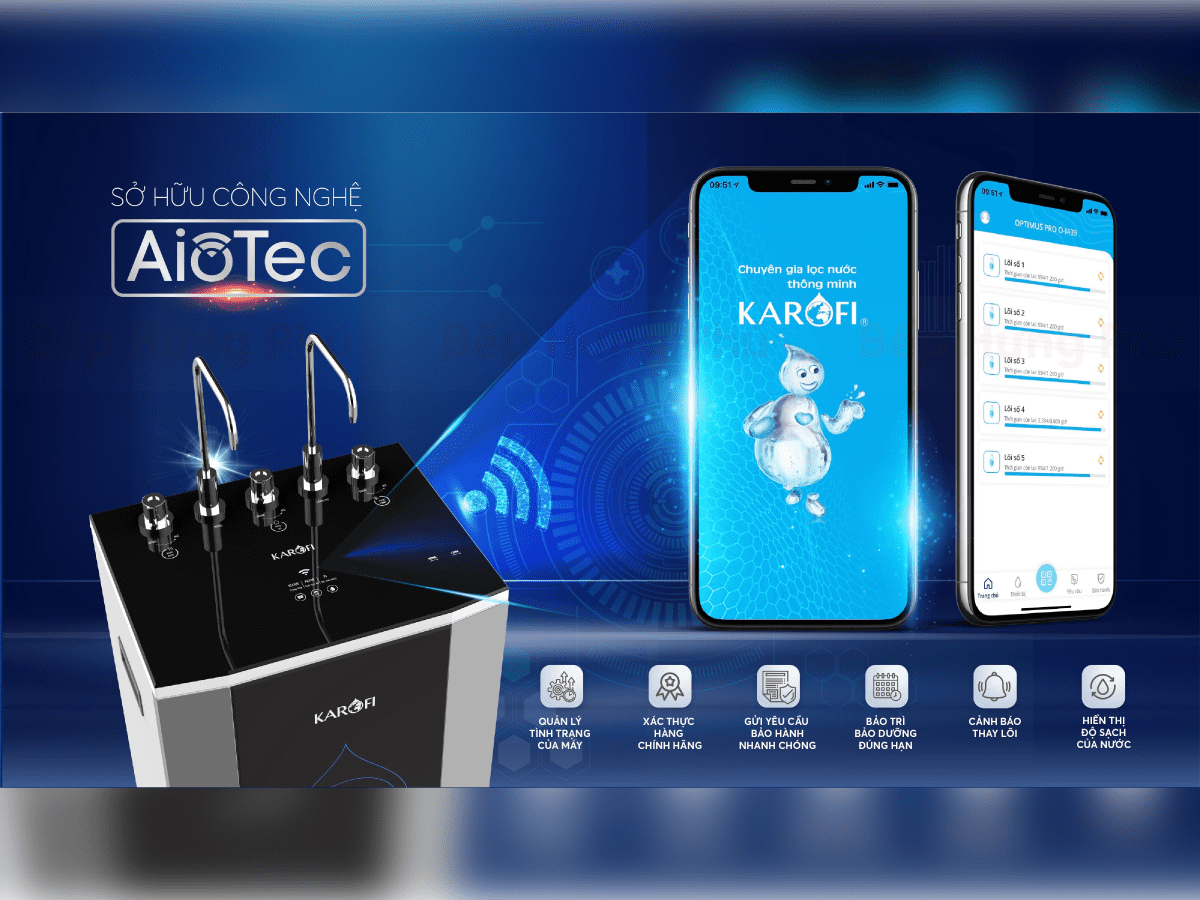 Máy lọc nước Karofi KAD-D50