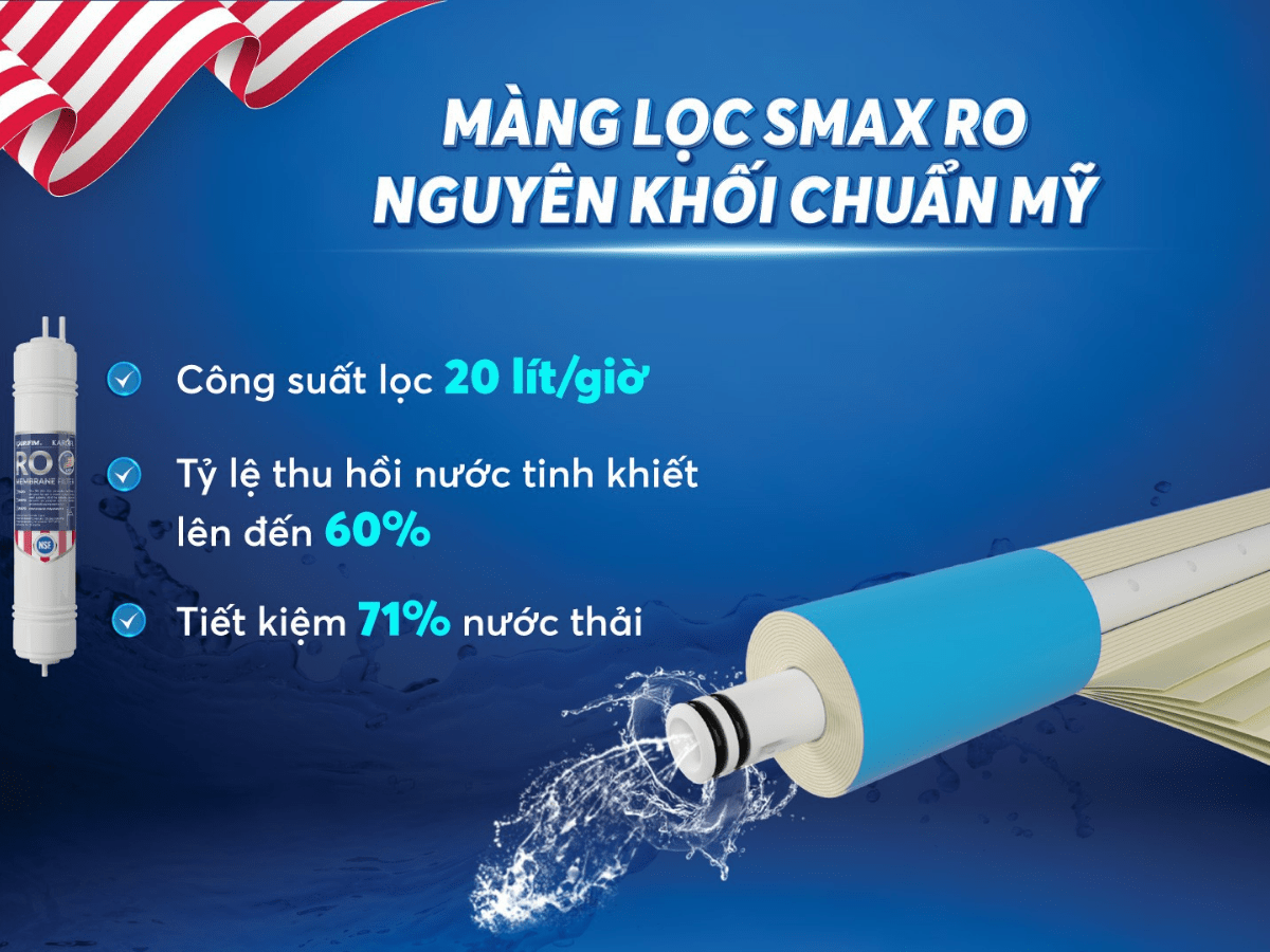Máy lọc nước Karofi KAD-D66V