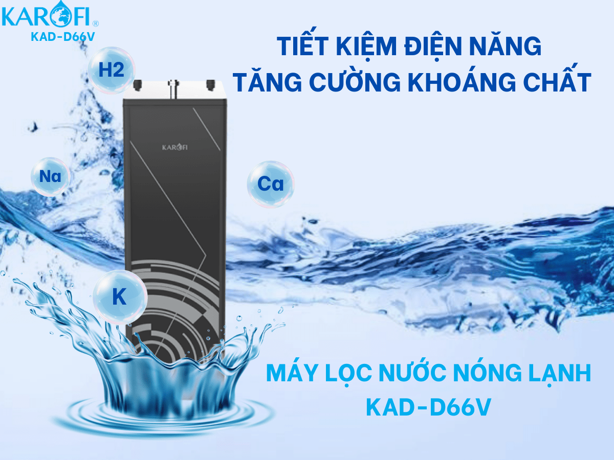 Máy lọc nước Karofi KAD-D66V