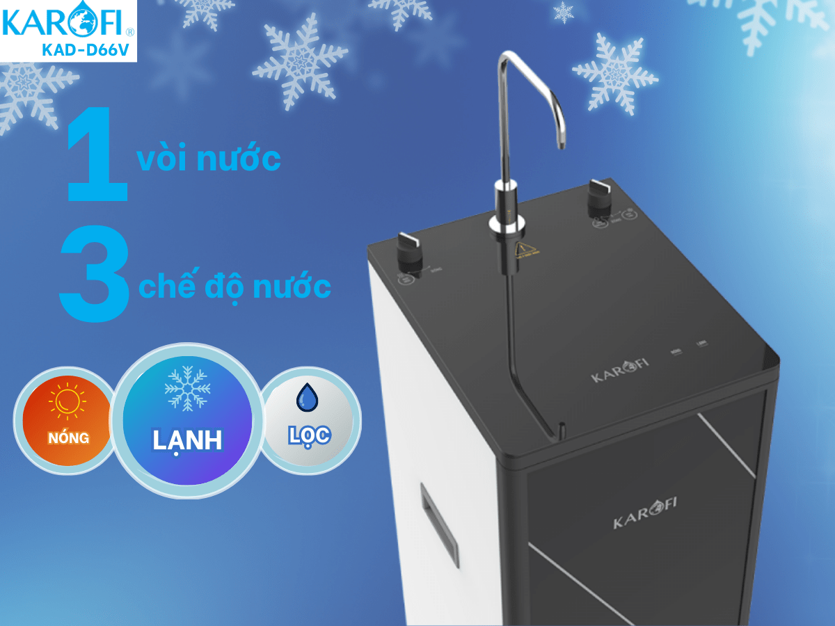 Máy lọc nước Karofi KAD-D66V