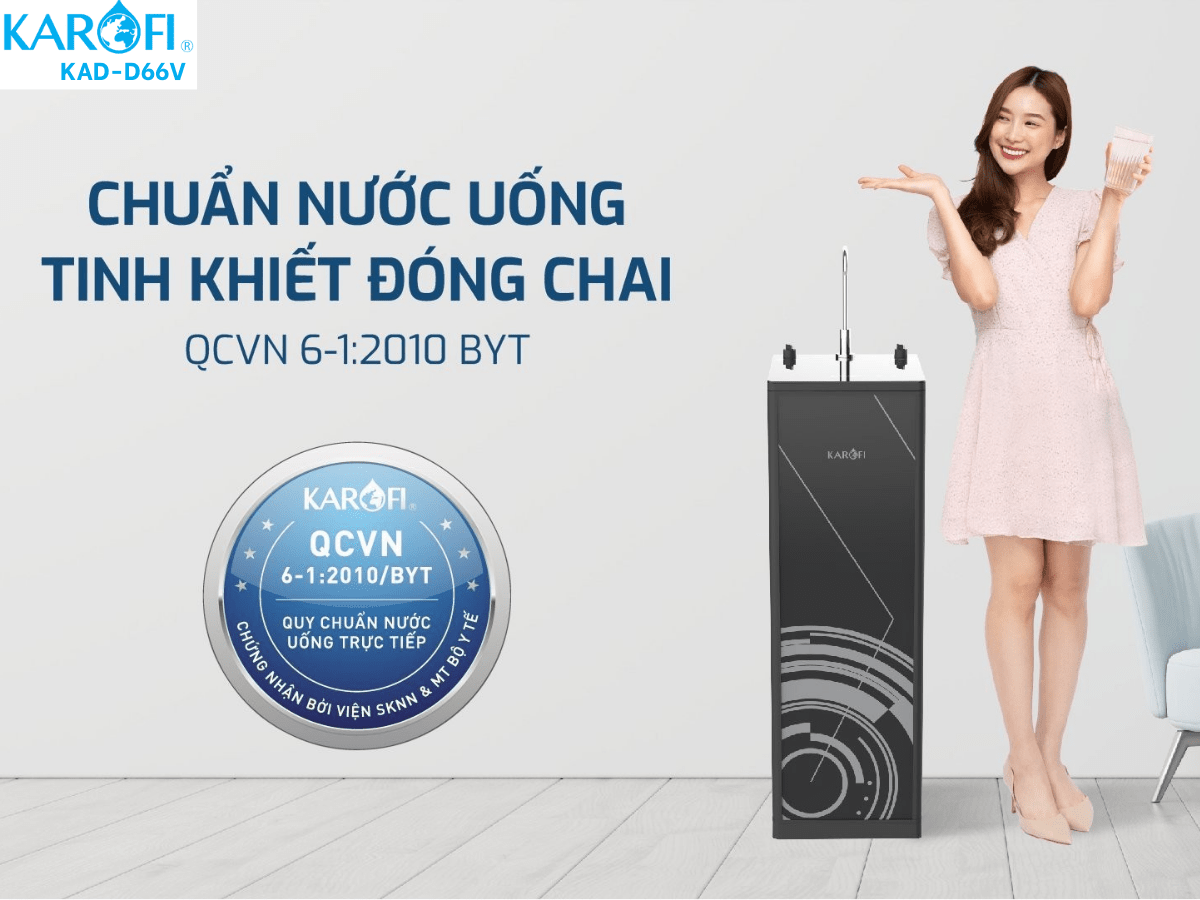 Máy lọc nước Karofi KAD-D66V