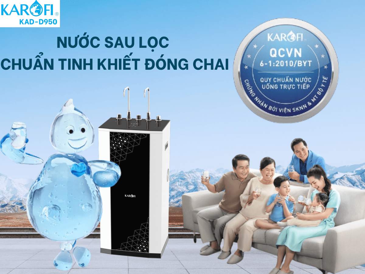 Máy lọc nước Karofi KAD-D950