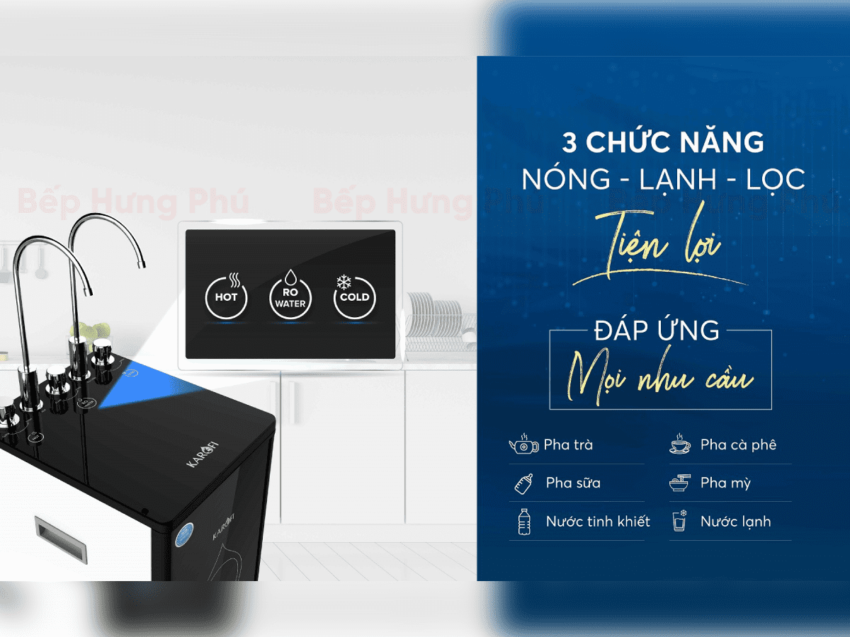 Máy lọc nước Karofi Optimus Duo O-D138
