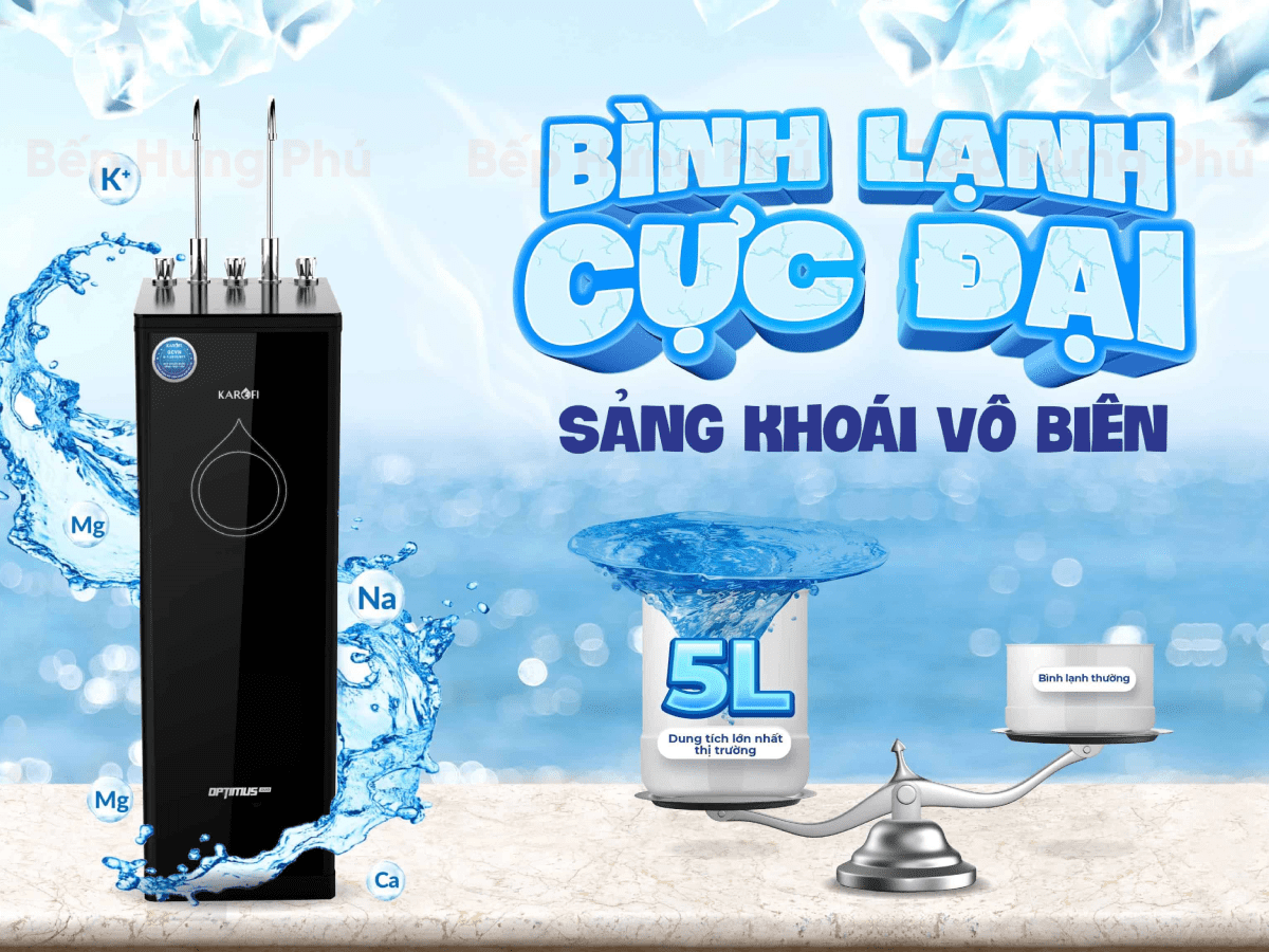 Máy lọc nước Karofi Optimus Duo O-D138
