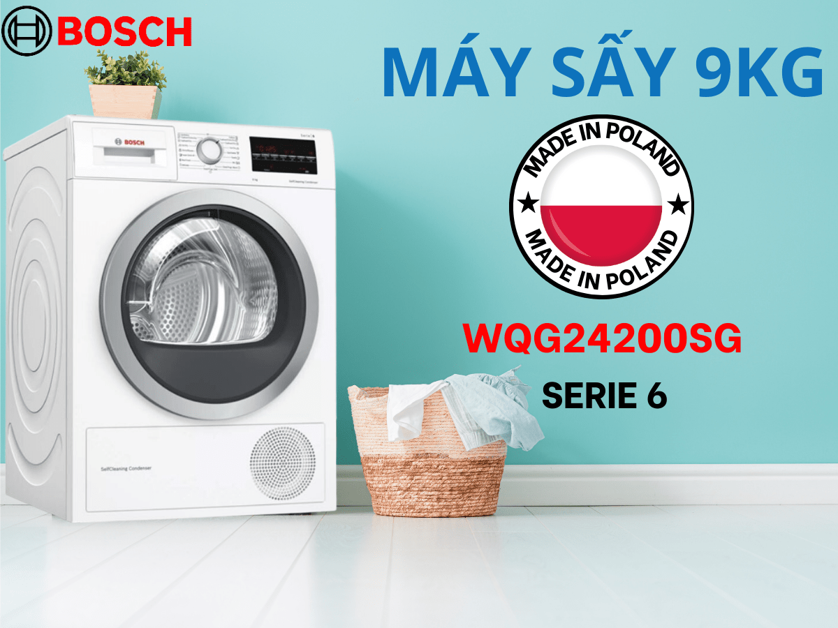 Máy sấy Bosch WQG24200SG