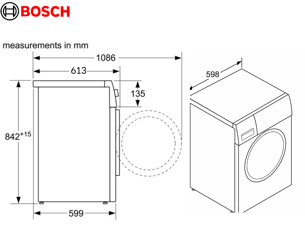 Máy sấy Bosch WQG24200SG