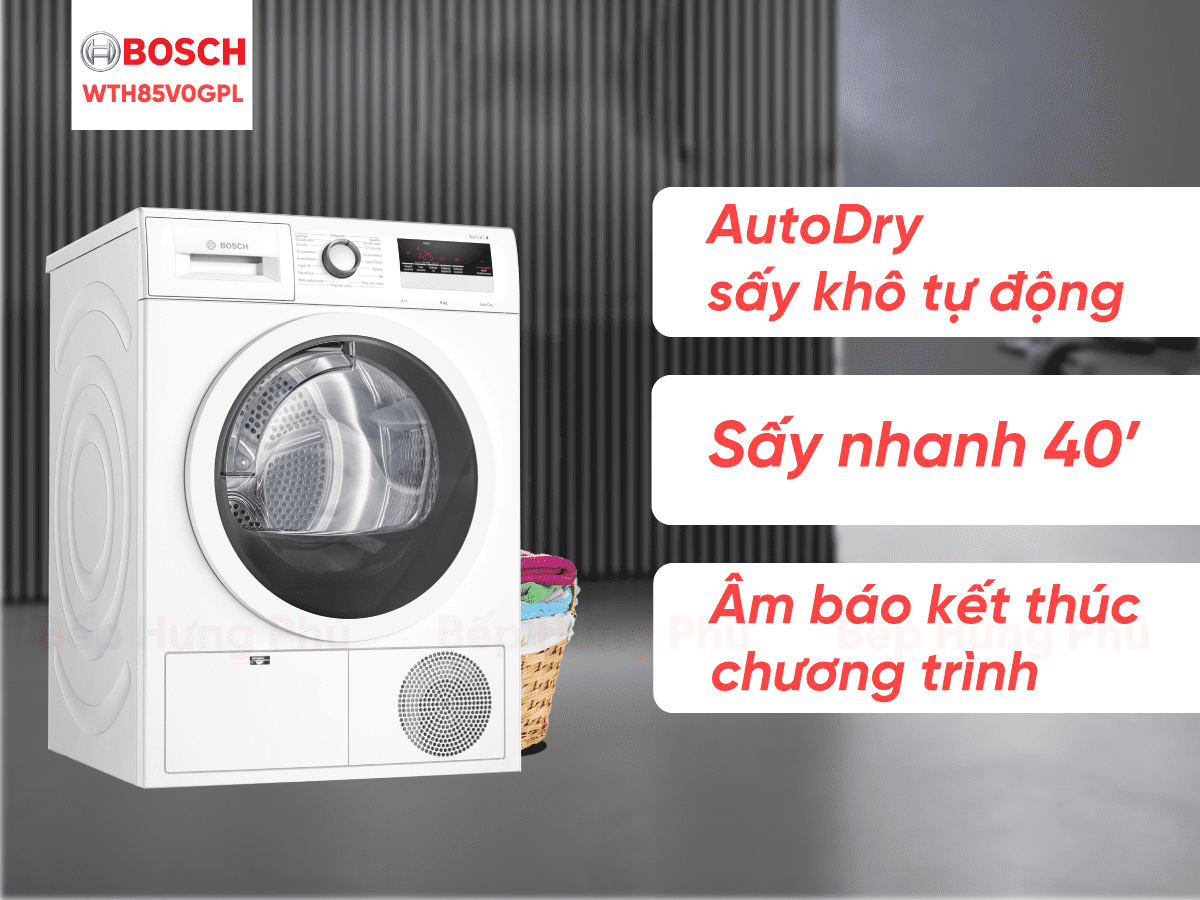 Máy sấy Bosch WTH85V0GPL