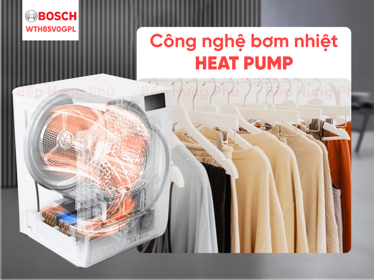 Máy sấy Bosch WTH85V0GPL