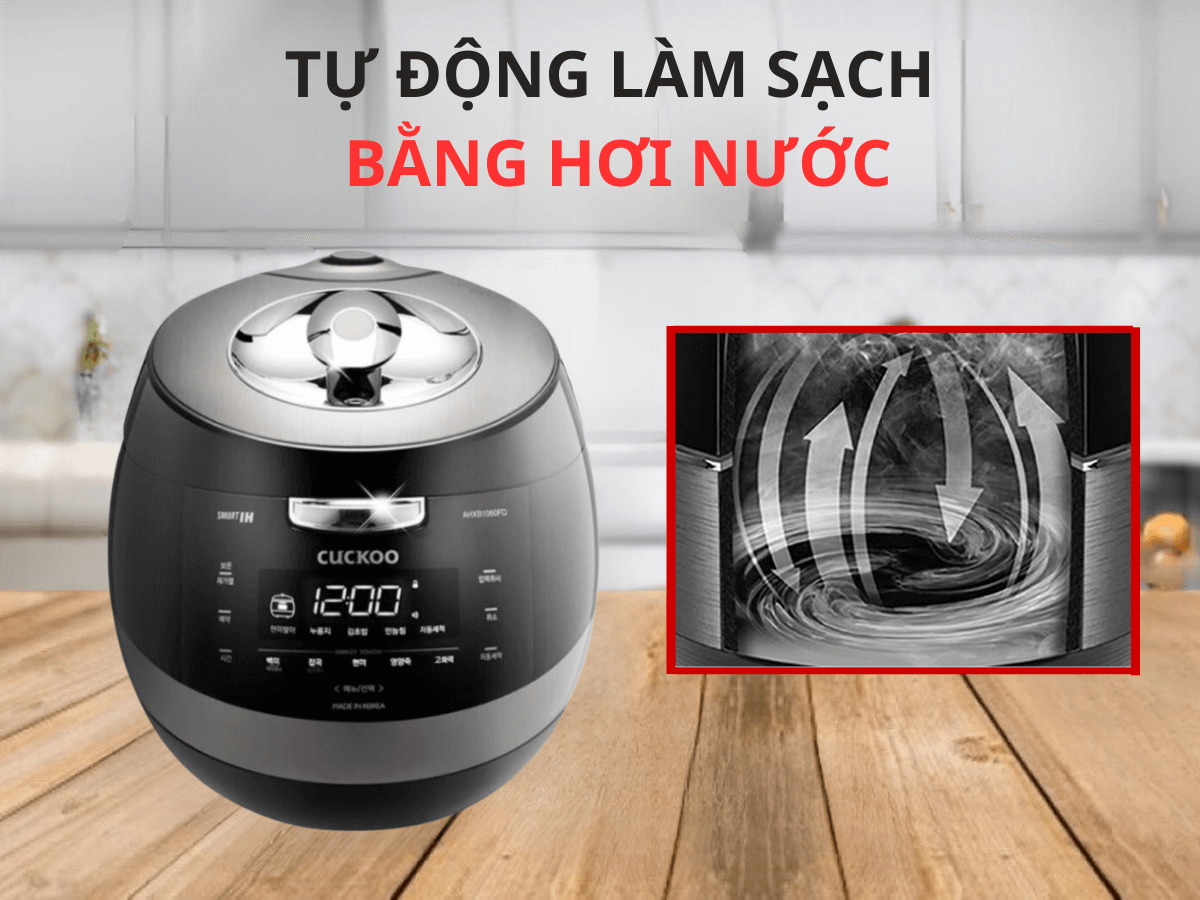 Nồi cơm điện cao tần Cuckoo CRP-AHXB1060FD