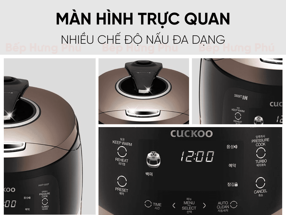 Nồi cơm điện cao tần Cuckoo CRP-HWF1000F