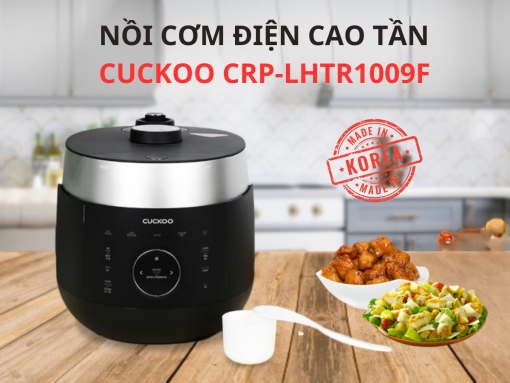 Nồi cơm điện cao tần Cuckoo CRP-LHTR1009F (Đen)