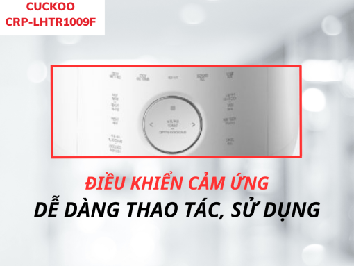 Nồi cơm điện cao tần Cuckoo CRP-LHTR1009F (Trắng)