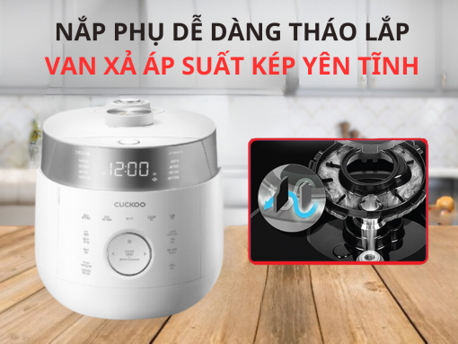 Nồi cơm điện cao tần Cuckoo CRP-LHTR1009F (Trắng)