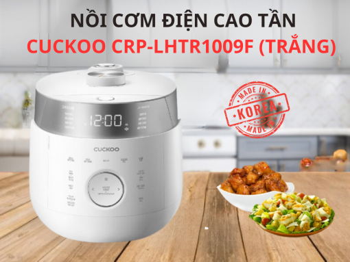 Nồi cơm điện cao tần Cuckoo CRP-LHTR1009F (Trắng)