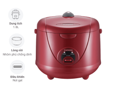 Nồi cơm điện Cuckoo CR-1021 (Đỏ)