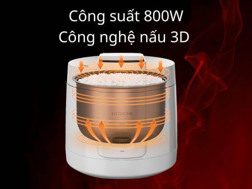 Công nghệ nấu 3D giúp cơm chín đều