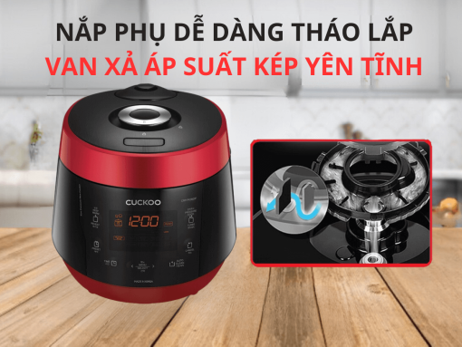 Nồi cơm điện tử áp suất Cuckoo CRP-PK0600F