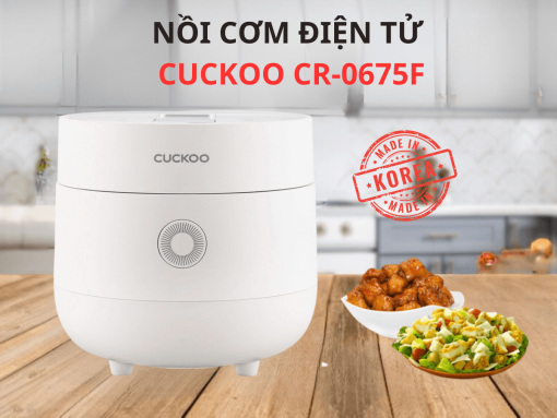 Nồi cơm điện tử Cuckoo CR-0675F