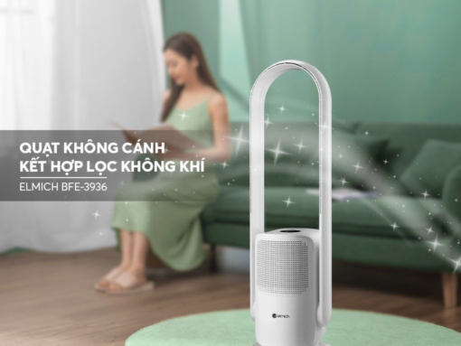 Quạt không cánh kết hợp lọc không khí Elmich BFE-3936