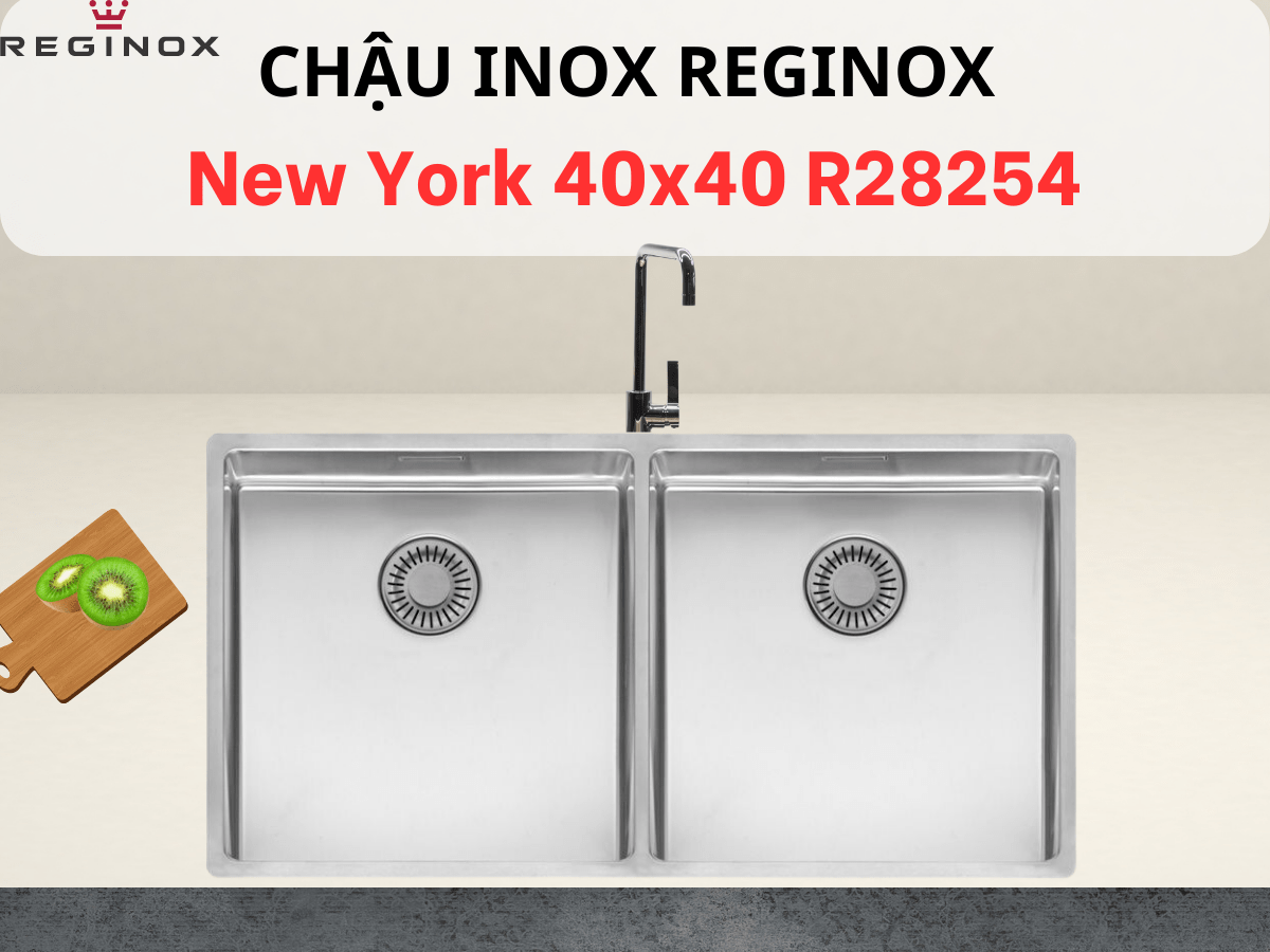 Chậu inox Reginox New York 40x40 R28254