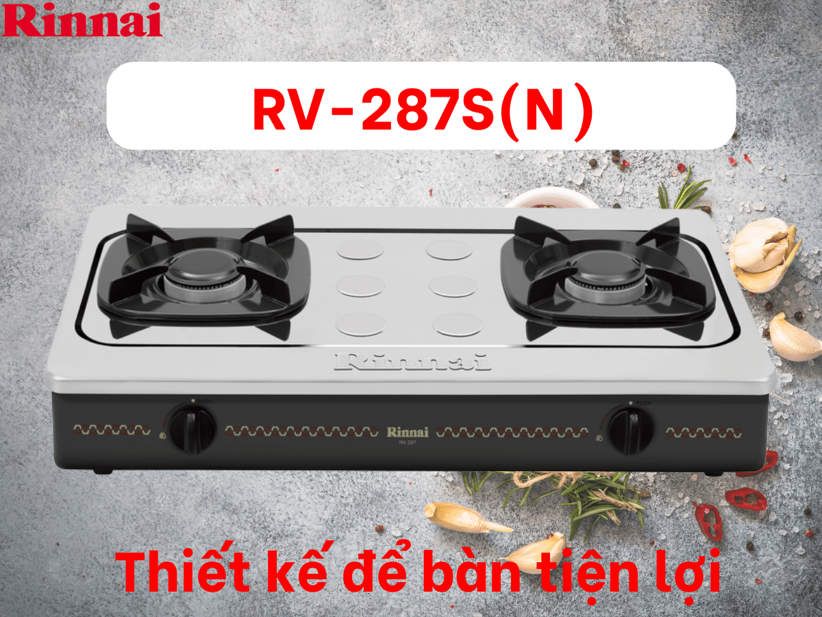 Bếp gas Rinnai RV-287S(N)