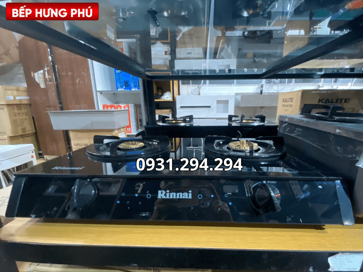 bếp gas Rinnai RV-6Double Glass(Sp)