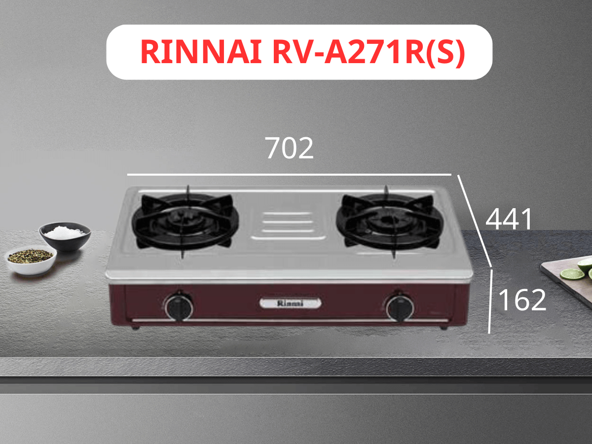 Bếp gas Rinnai RV-A271R(S)