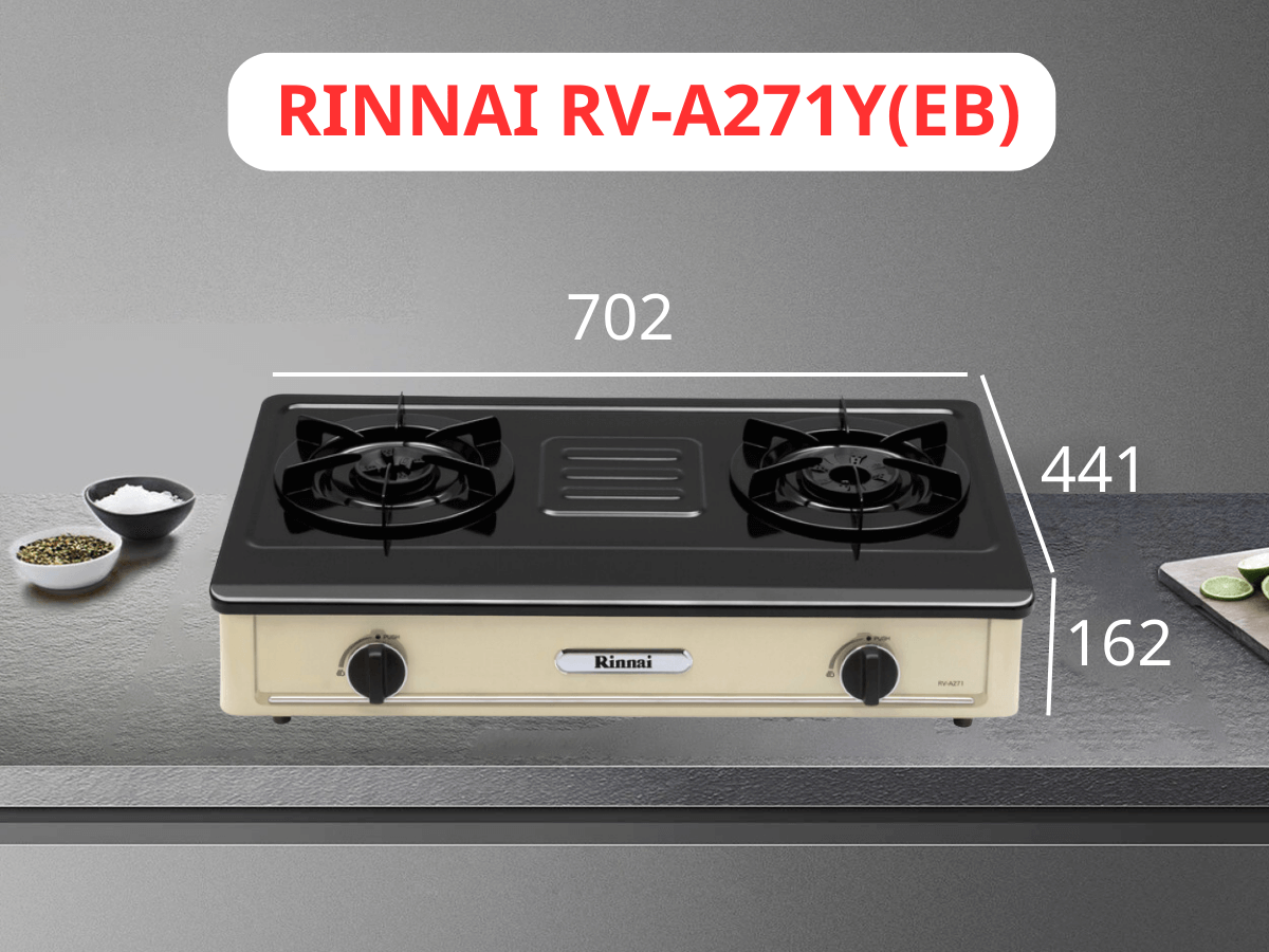 Bếp gas Rinnai RV-A271Y(EB)