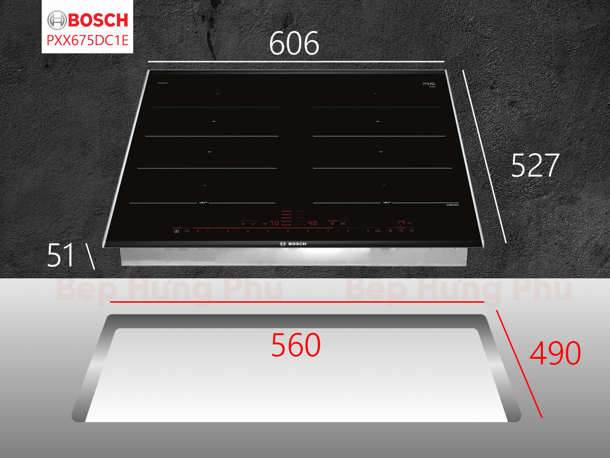 Bếp từ Bosch PXX675DC1E