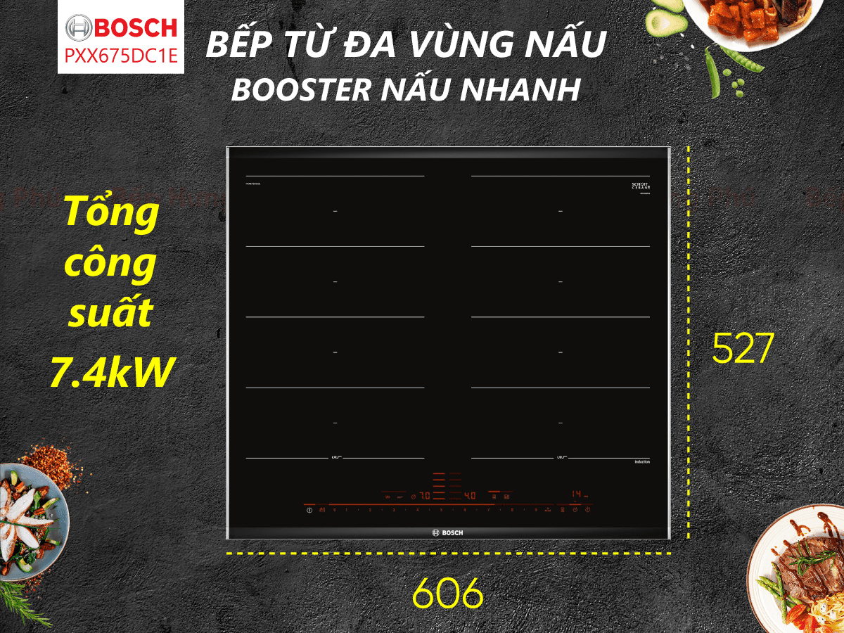 Bếp từ Bosch PXX675DC1E