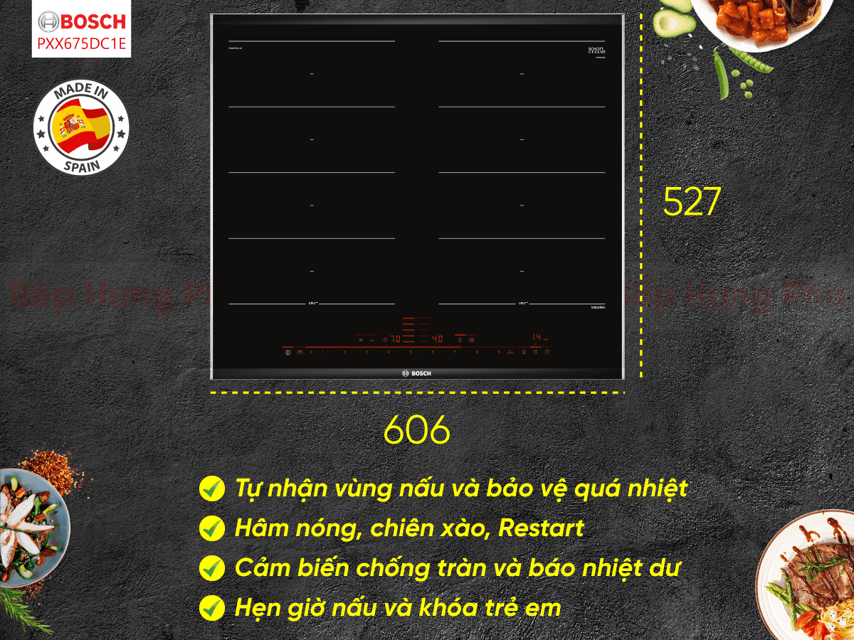 Bếp từ Bosch PXX675DC1E